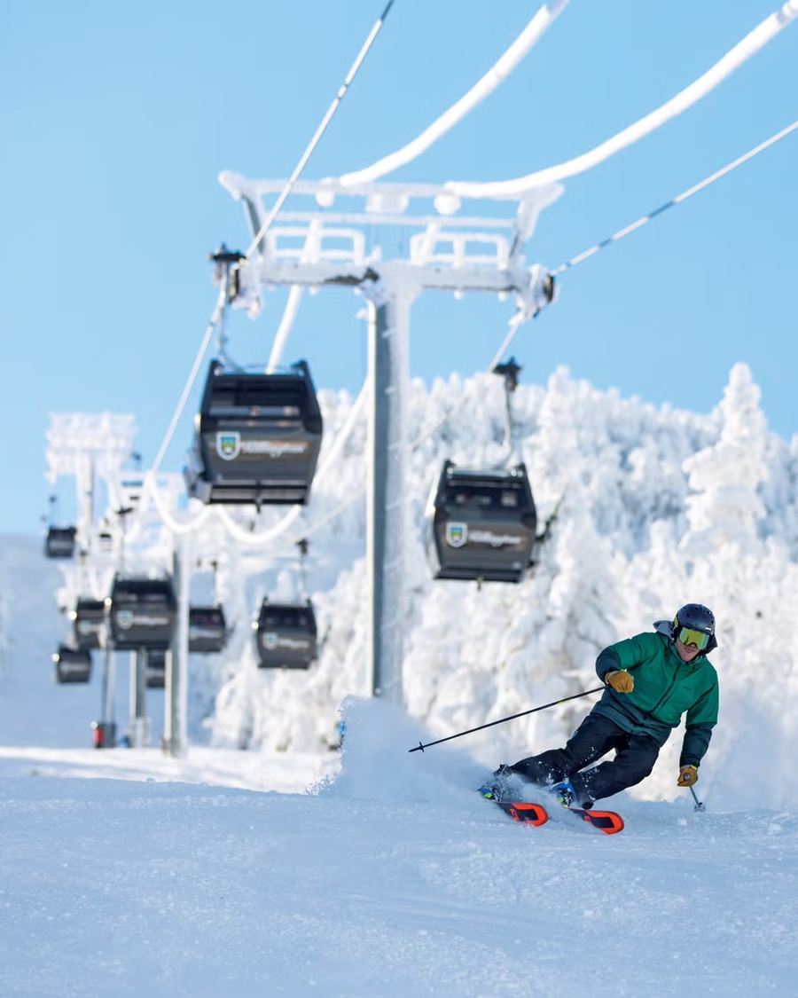 On-mountain ski day — Snow Mountains